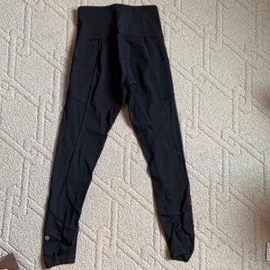 Lululemon Sheer Sided Leggings